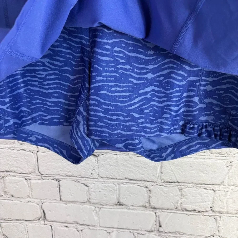 Lucy LUCYTECH Women's Periwinkle Blue Skort Large K